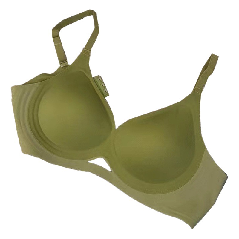 Seamless push-up underwear women's wireless beauty back comfortable soft support breast collection thin anti-sagging lifting bra