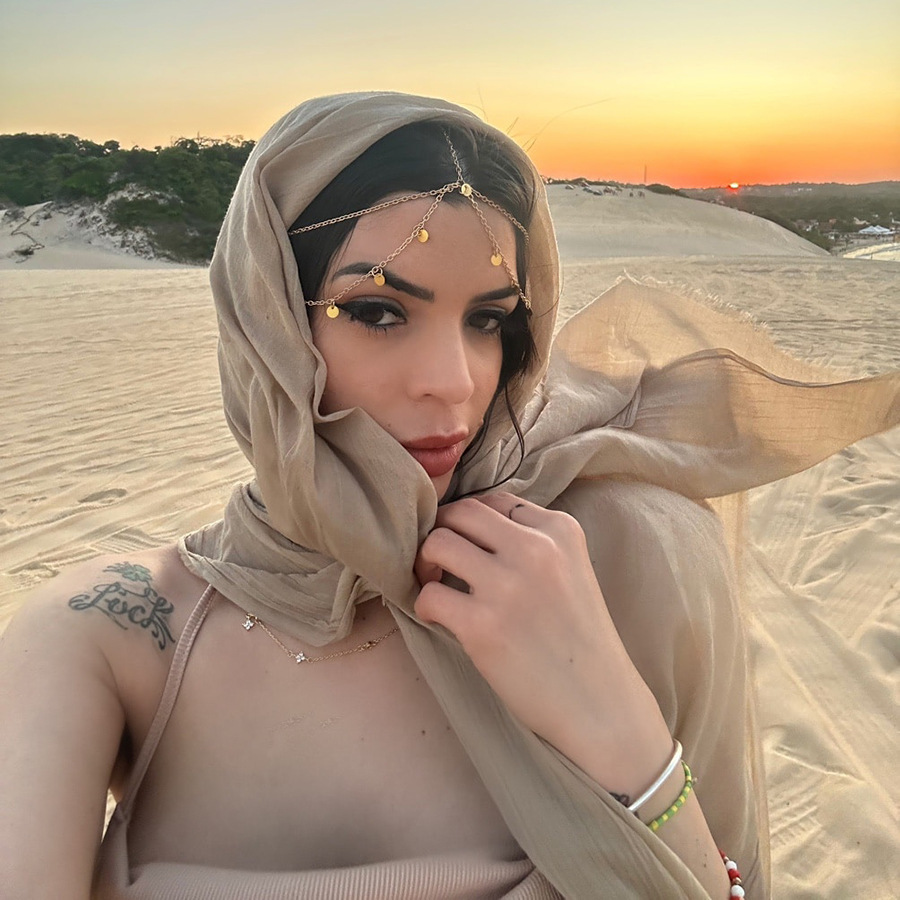 Picture of Aliexpress Hot-Selling European and American Foreign Trade New Style Street Style Super Shiny Sequin Wave Tassel Chain Headband A048