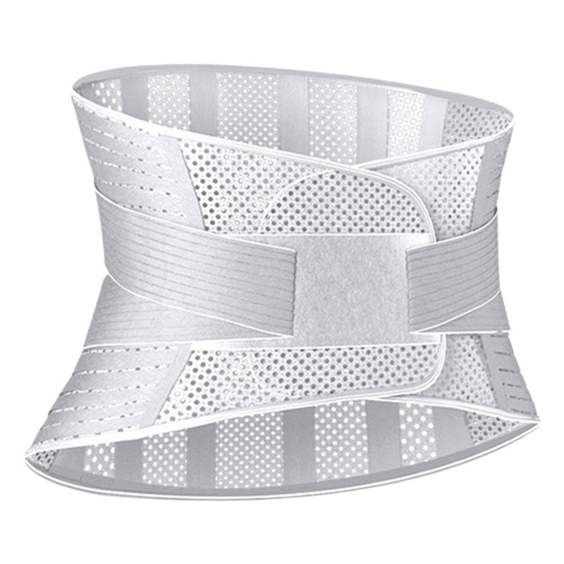 Double Steel Plate Support Waist Support Compression Waist Belt Men's Warm Waist Women's Adjustable Fixed Breathable Body Protection