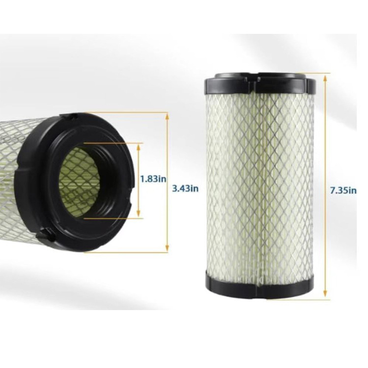 Air Filter (High-End Filter Paper) Suitable for Yanmar Agricultural Machinery/Small Excavator K0918 Air Filter Element Pu0918 Kubota
