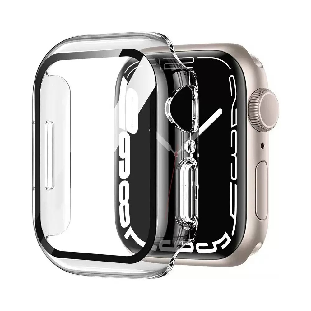 Picture of Apple Watch Protective Case Is Suitable for Iwatchs10 Watch Case, Anti-Fall Pc Spray-Coated Tempered Film, S11 Case and Film Integrated