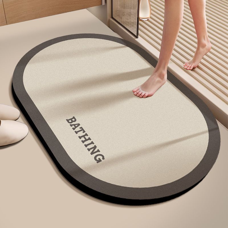 Toilet Floor Mat Bathroom Non-slip Absorbent Toilet Door Toilet Diatom Mud Quick-drying Foot Mat Carpet