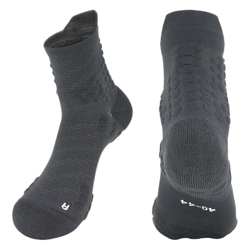 Professional badminton socks men's and women's towel bottom running sports socks sweat-absorbent breathable mid-barrel cycling basketball socks wholesale