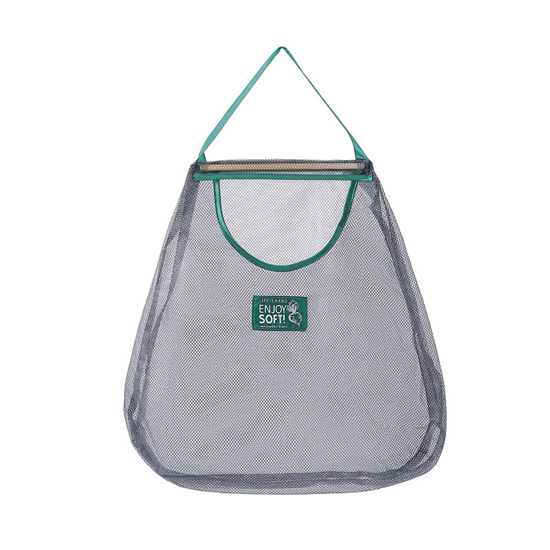Picture of Fruit and Vegetable Ginger Garlic Hanging Bag Kitchen Storage Bag Moisture-proof Hanging Bag Net Bag Hanging Bag Wall Hanging Hollow Breathable Storage Artifact