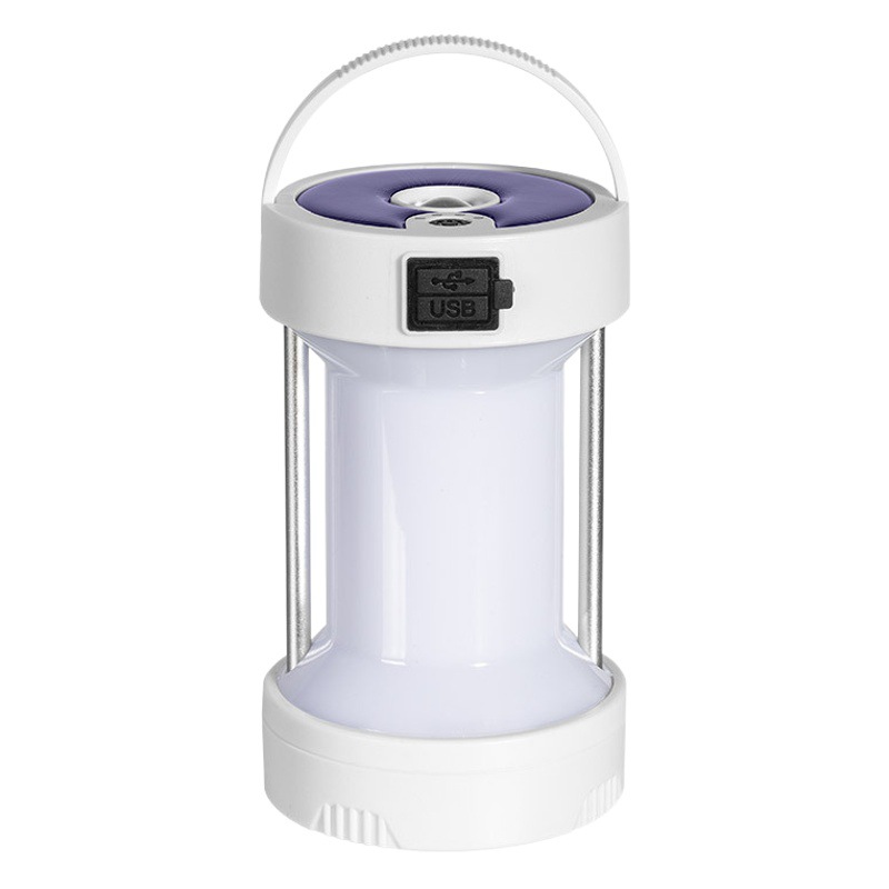 Cross-border New Strong Flashlight Rechargeable Multifunctional Super Bright Portable Searchlight Camping Light Outdoor Home