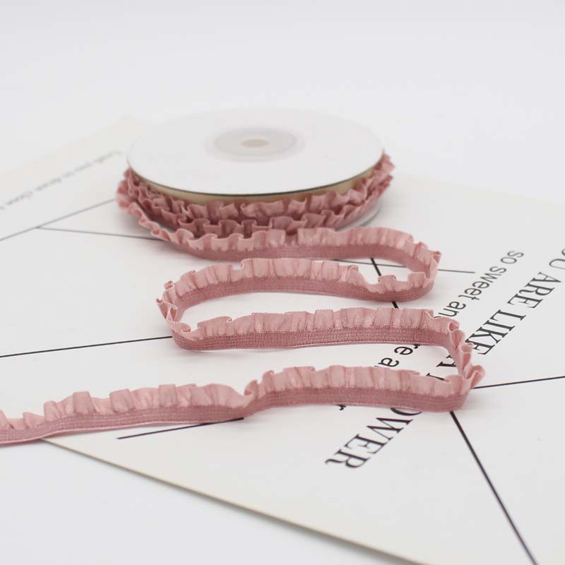 Picture of Bluebird 15mm Unilateral Auricularia Lace Ribbon Wrinkled Wrinkled Strap Ruffled Elaine Belt Baby Clothes Pet Clothes