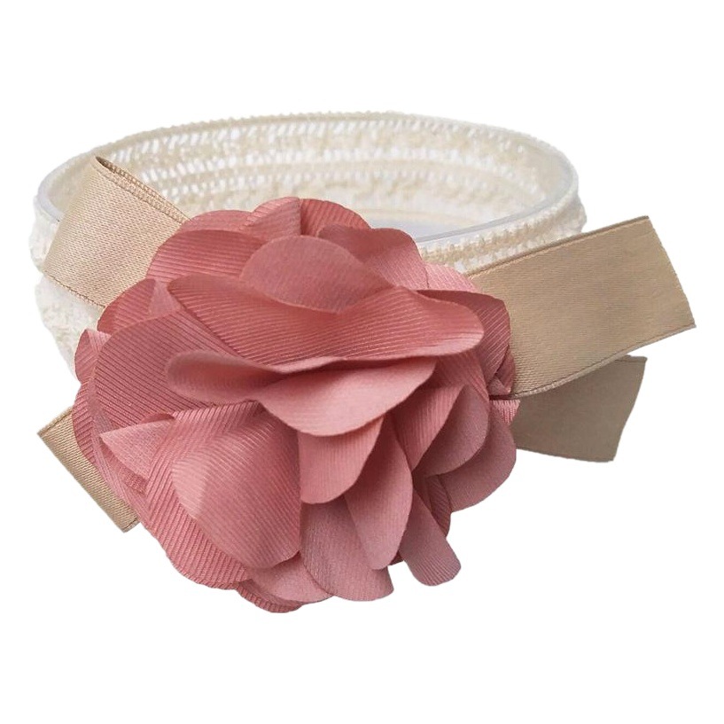 Cross-Border Baby Flower Children's Hairband Hair Net Ribbed Belt Baby Girl Hair Accessories Cute Decorative Butterfly Headband Headband