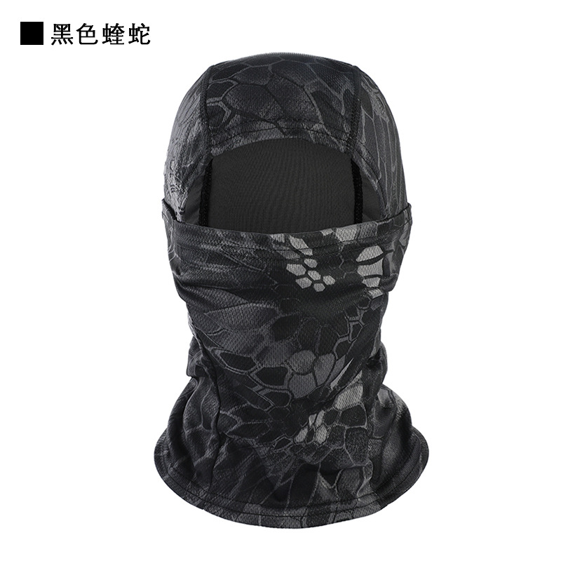 Picture of Cross-border Motorcycle Headgear Outdoor Dust-proof Drying Riding Mask Balaclava Hat Summer Tactical Camouflage Mask