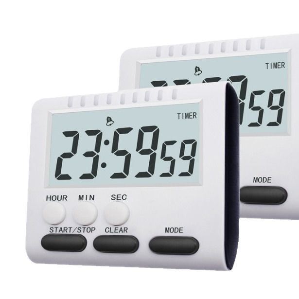 Picture of New mute multi-function timer student time manager kitchen bedroom timing reminder clock alarm clock