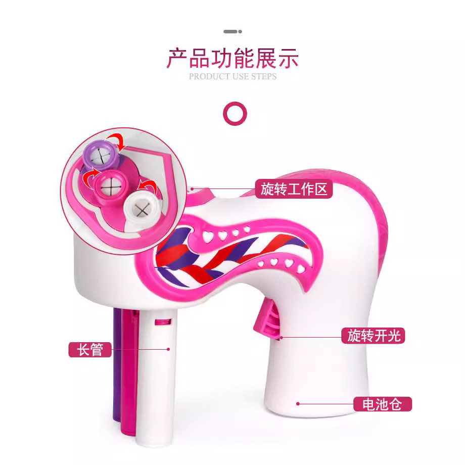 Picture of Cross-border electric three-strand hair braiding device artifact lazy automatic twist braid hair tie girl play house toy