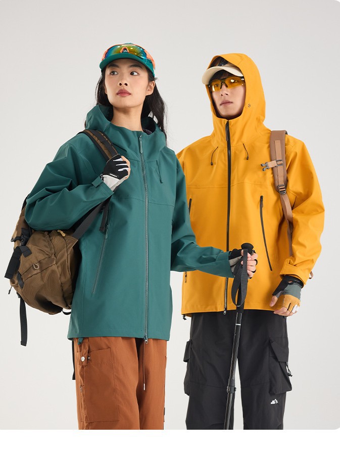 Kaijia Kls Fully Heat-Sealed Jacket for Women with Logo Printing for Men's Outdoor Lt Workwear Jacket Embroidered Jacket