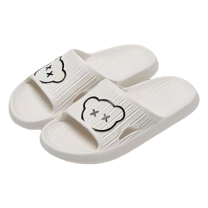2023 new bear slippers home men's indoor home bathroom bath thick-soled simple slippers women Wholesale