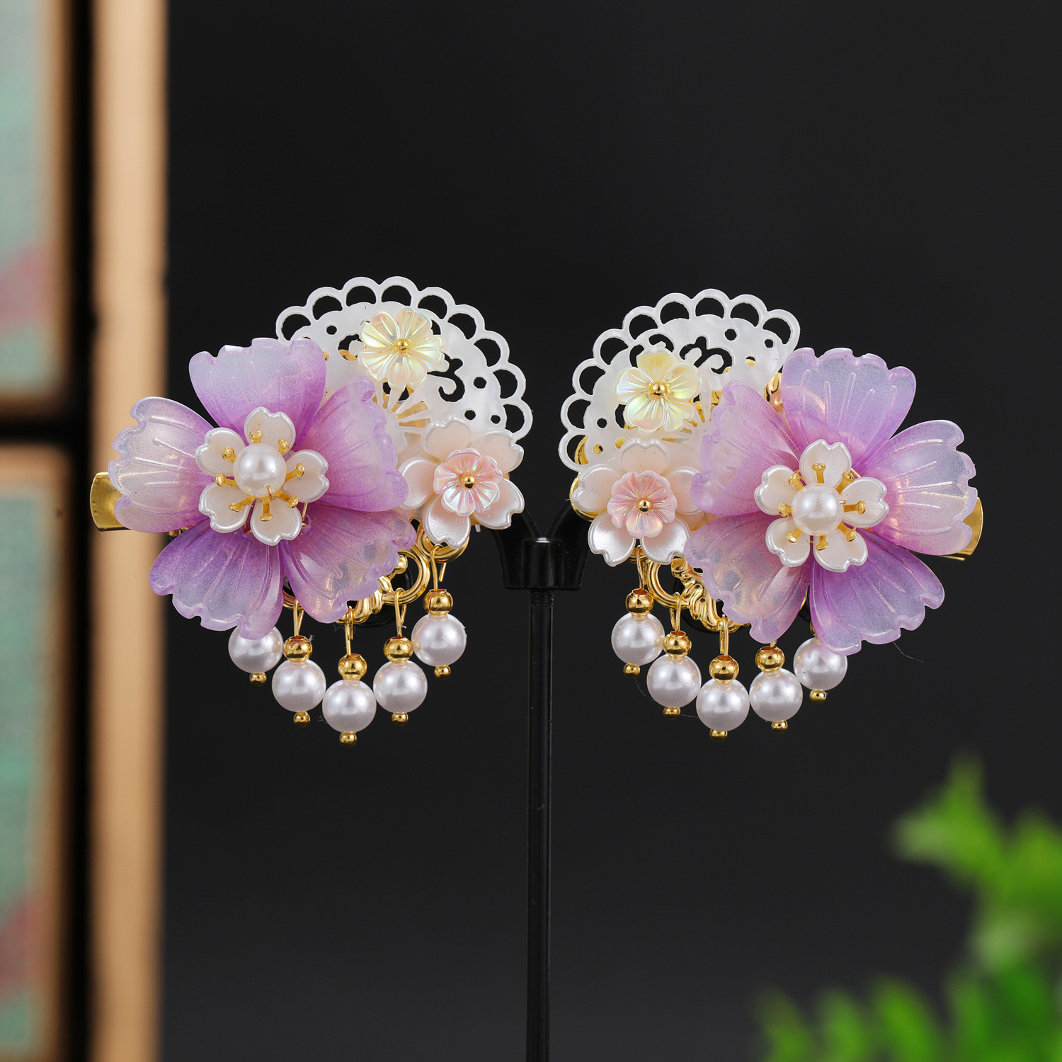 Picture of Children's Hanfu Headwear Girls' Hairpin Chinese Style Baby's Antique Tassel Step-by-Step Hairpin Little Girl's Antique Hair Accessories