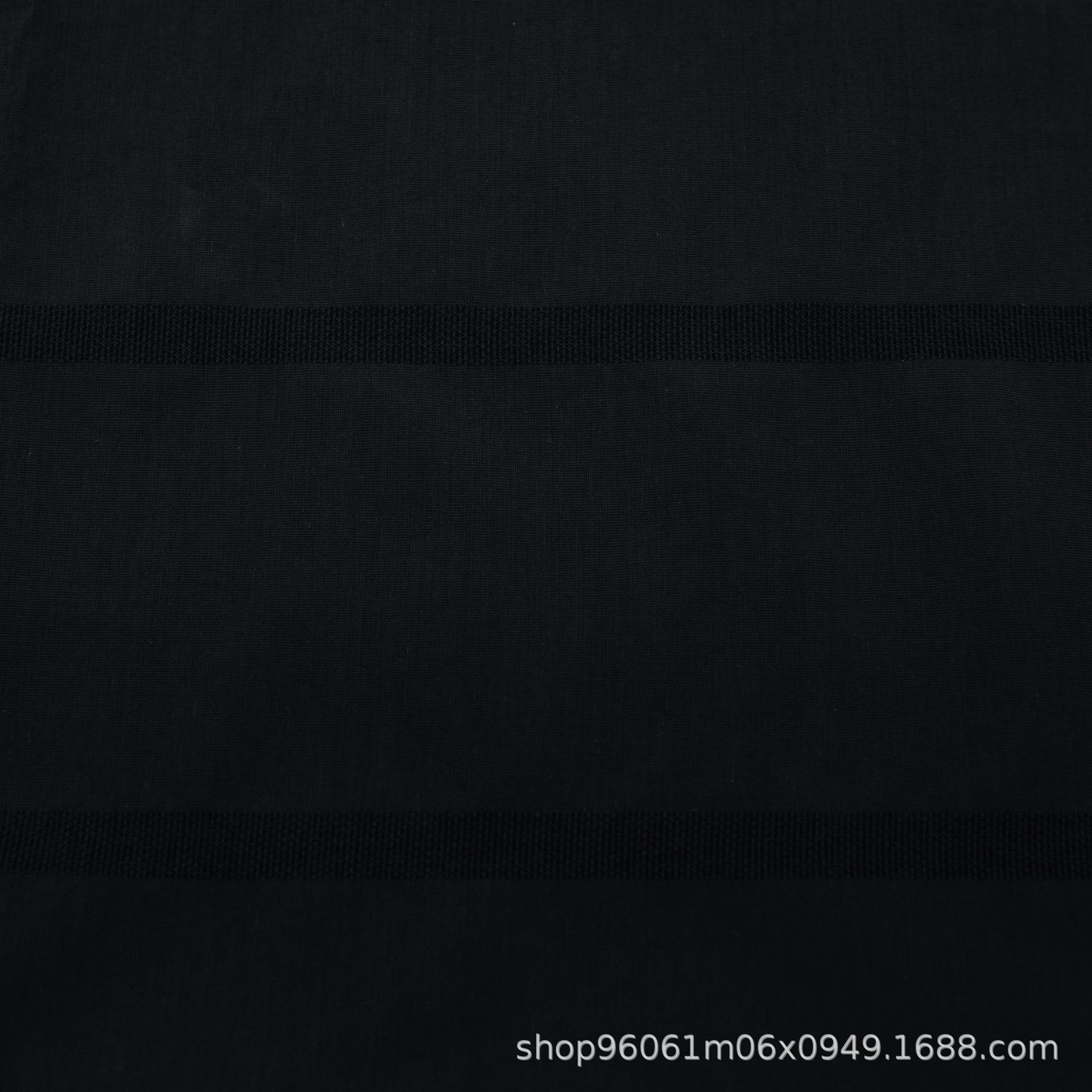 Picture of Tensel Cotton Horizontal Stripe Jacquard Simple Plain Dark Texture dress Shirt Top Clothing Fabric