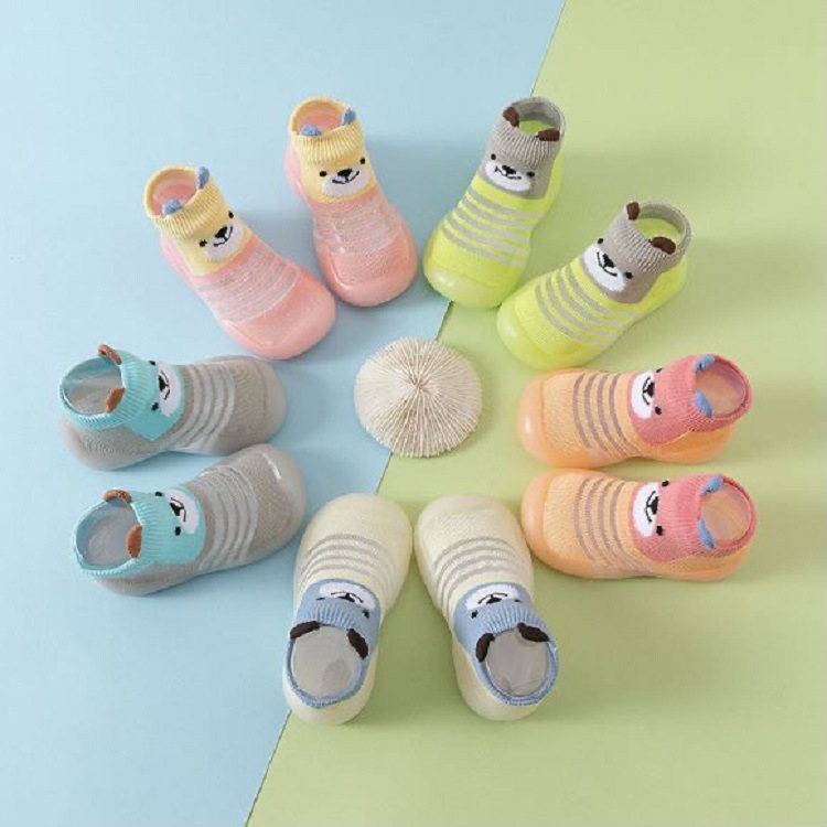 Picture of New mesh breathable baby socks shoes summer boys and girls baby toddler shoes Ice Silk non-slip children's floor socks shoes