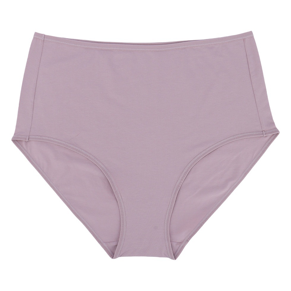 High waist plus size ladies underwear cotton 300kg can wear full hip breathable anti-light briefs cross-border generation