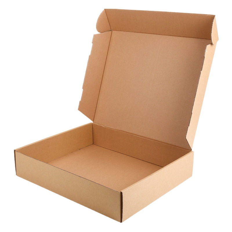 Spot five-layer super hard flying machine Box large clothing cosmetics packaging paper box cross-border logistics express box wholesale