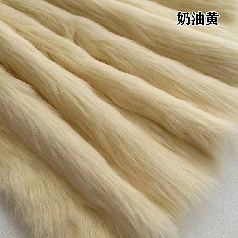 Picture of Imitation fox fur cloth plush cloth fabric 5cm long fur carpet cloth imitation fur clothing animal hair