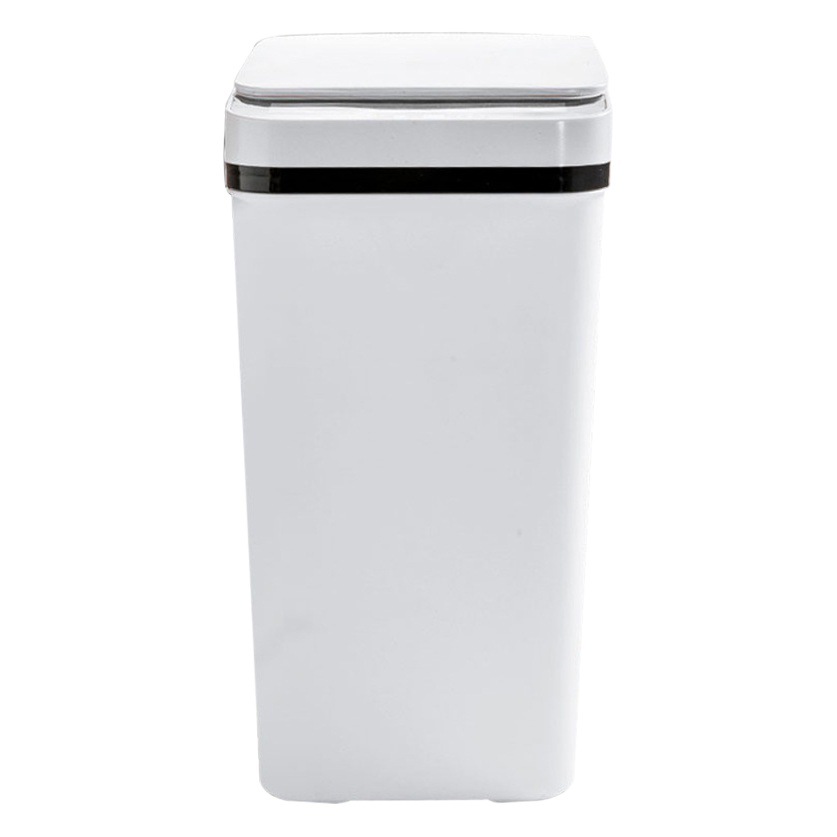 Gift Smart Sensor Trash Can for Home Living Room, Bedroom and Bathroom, Automatic Opening Cover, Kick and Marking Logo