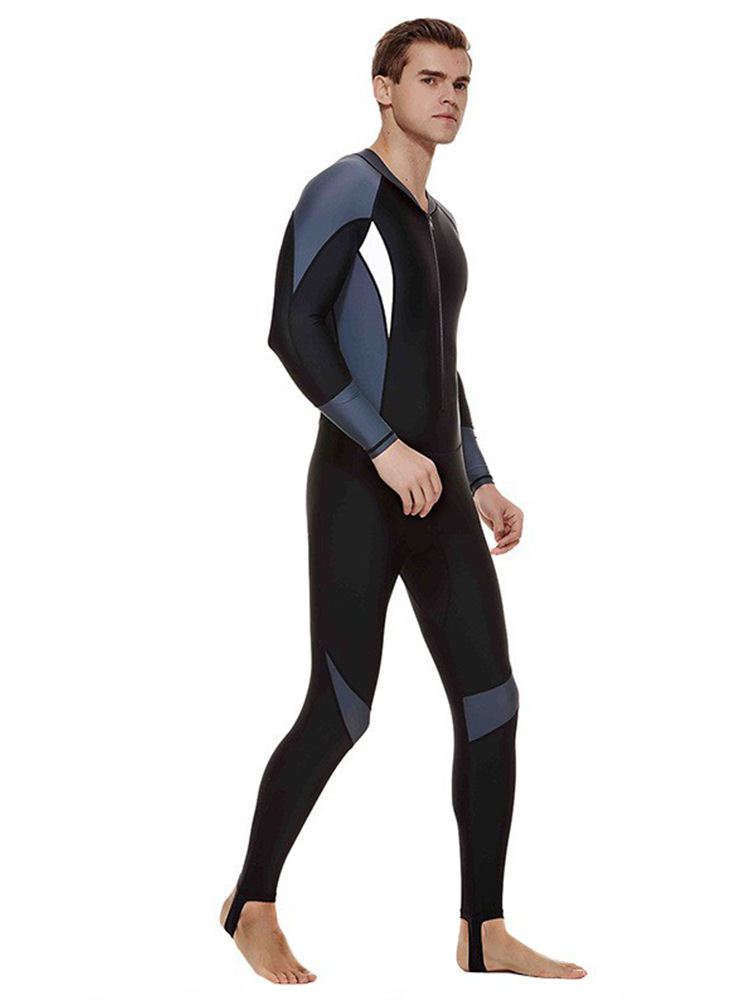 Picture of Shabart Men's Thin Material One-Piece Swimsuit Sunscreen Suit Jellyfish Suit Diving Suit Men's Snorkeling Equipment