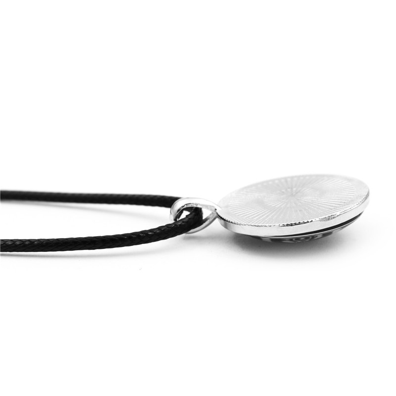 Picture of Butterfly peace logo necklace women's creative leather rope time gem vintage pendant fashion Joker Accessories Wholesale