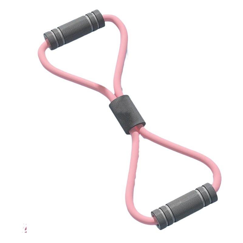 Zhijia a generation of hair 8-character pull rope stretch chest eight-character open shoulder back elastic belt home yoga equipment