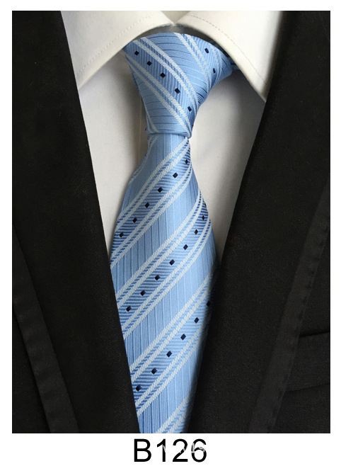 Picture of Tie Men's Casual Formal Wear Professional Business Men's Tie Polyester Silk Hand-Tied Tie Source Manufacturer Batch