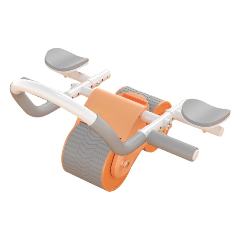 New Abdominal Wheel Automatic Rebound Abdominal Muscle Wheel Multifunctional Flat Support Fitness Equipment Abdominal Wheel Elbow Support Rebound
