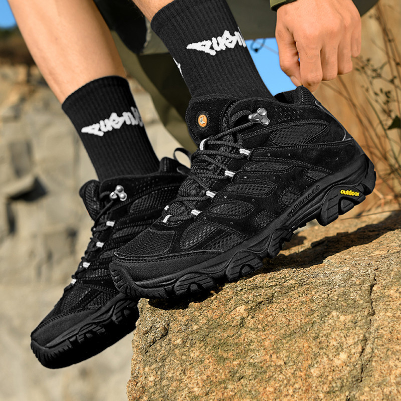 2025 new cross-border couples with plus size fashion trend outdoor cross-country hiking shoes couples fashion shoes