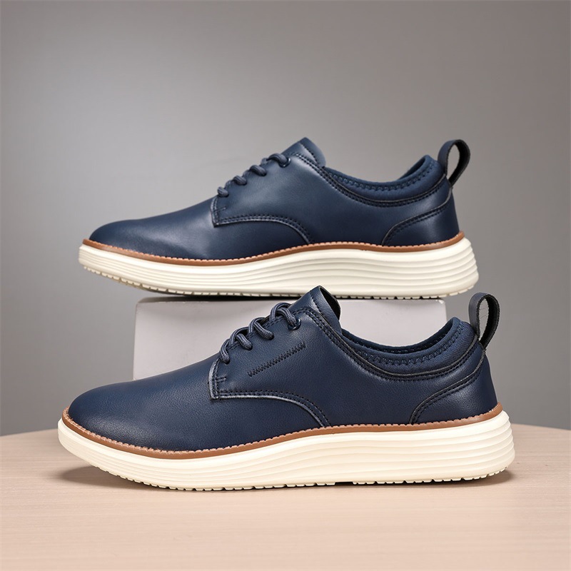 2025 cross-border explosions leather casual men's shoes Oxford shoes Casual Dress Shoes Oxford in stock