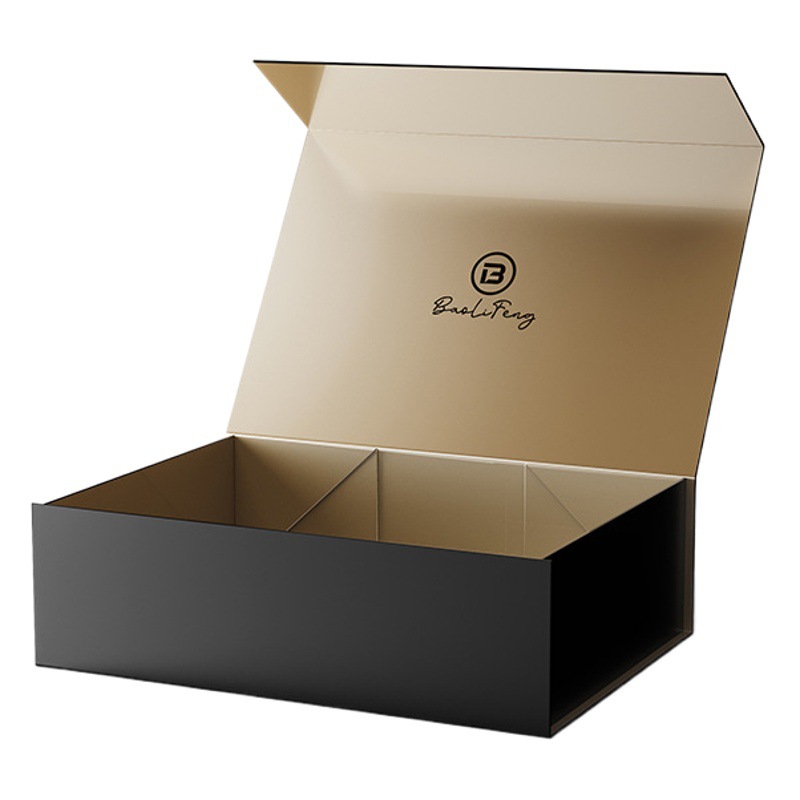 Advanced Sense Gift Box Customized Logo Heaven and Earth Cover Aircraft Drawer Flip Cover Packaging Box Folding WaiLeng Carton Customized