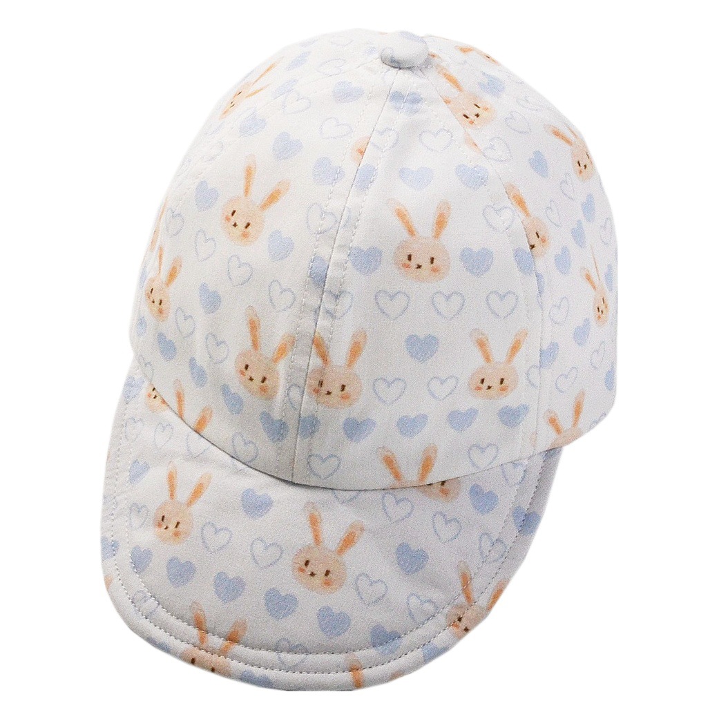moinmlon Spring Summer Autumn Korean New Children's Cap Baby Sunscreen Soft Tongue Cap Baby Breathable Cotton