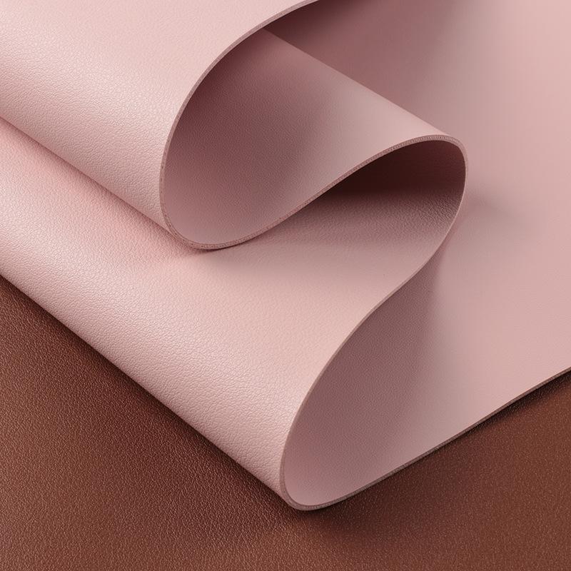 Picture of Factory custom double sided leather Nappa grain double sided leather pvc Artificial Leather for mouse pad table mat placemat