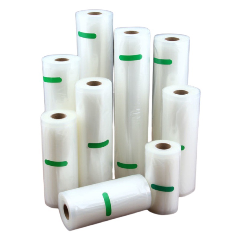 Grain vacuum bag food bag roll bag transparent thickened food preservation bag zongzi cooked food vacuum packaging bag commercial