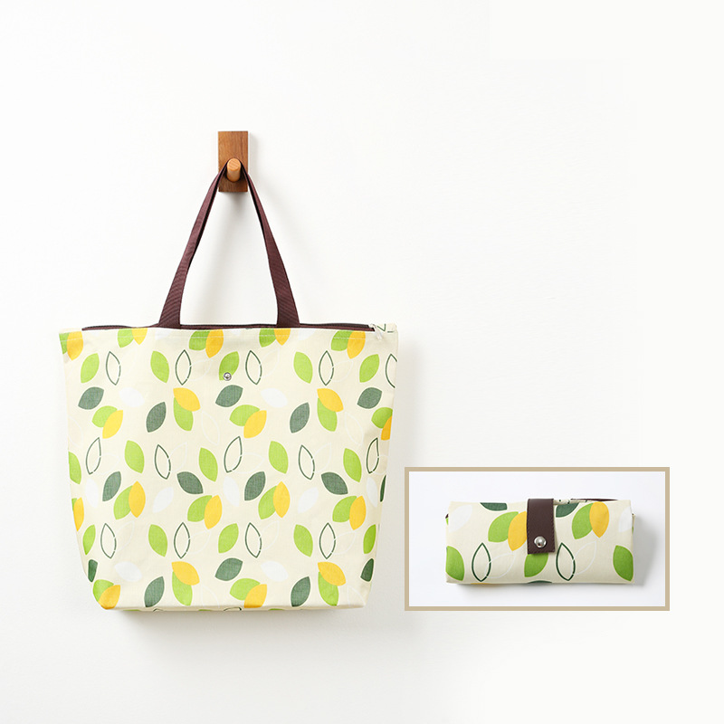 Picture of Oxford Cloth Foldableing Shopping Bag Satchel Shopping Bag Satchel Advertising Environmentally Friendly Foldableable Grocery Shopping Bag Customization