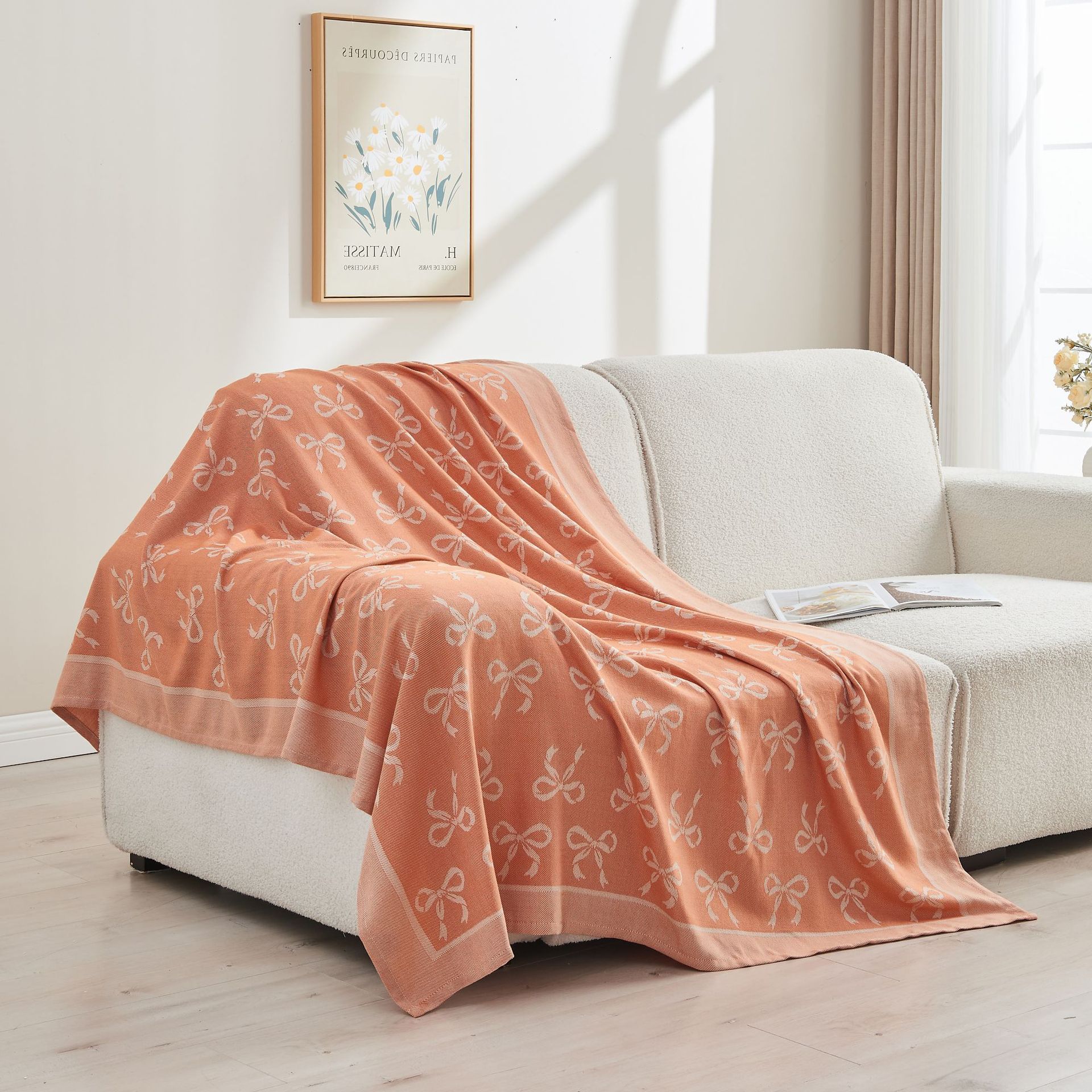 Picture of Factory Wholesale Aviation Blanket Aircraft Blanket First Class Blanket Office Summer Nap Air-conditioning Blanket Gift Blanket Blanket