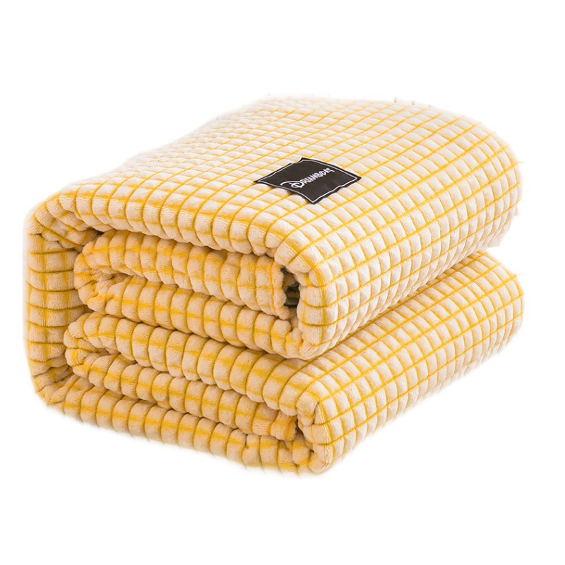 Foreign Trade Cross-border Blanket Japanese Milk Velvet Blanket Thickened Warm Nap Coral Flannel Air Conditioning Blanket