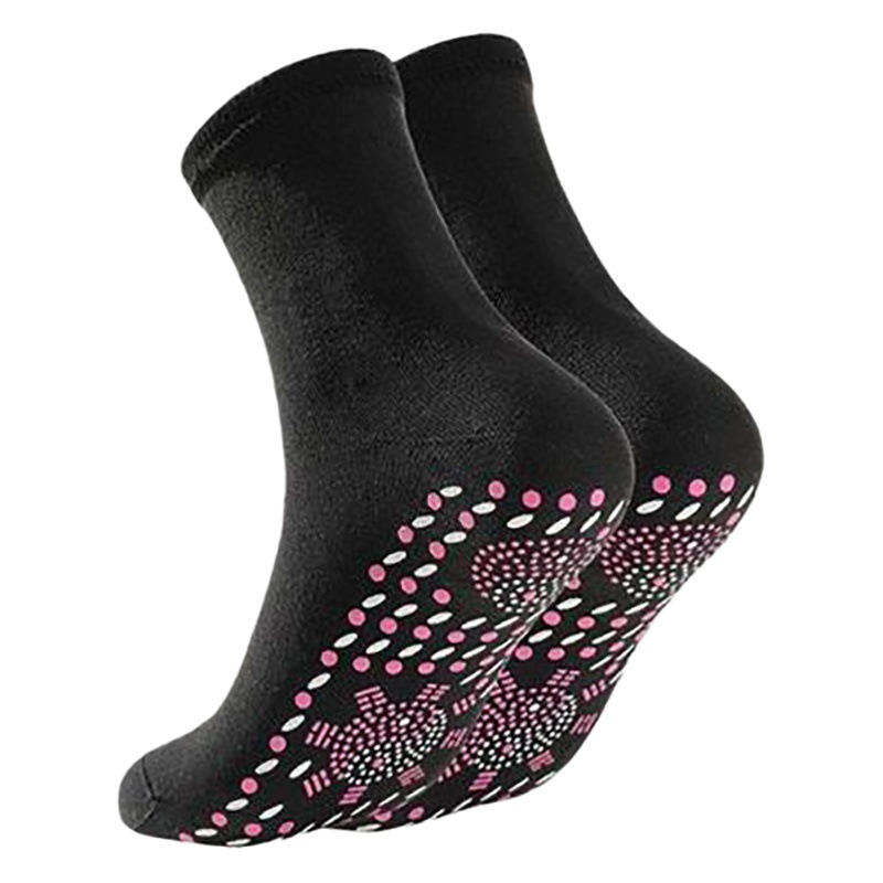 Self-heating socks wholesale tourmaline health socks winter cold-resistant warm socks sweat-absorbent deodorant cotton socks for men and women