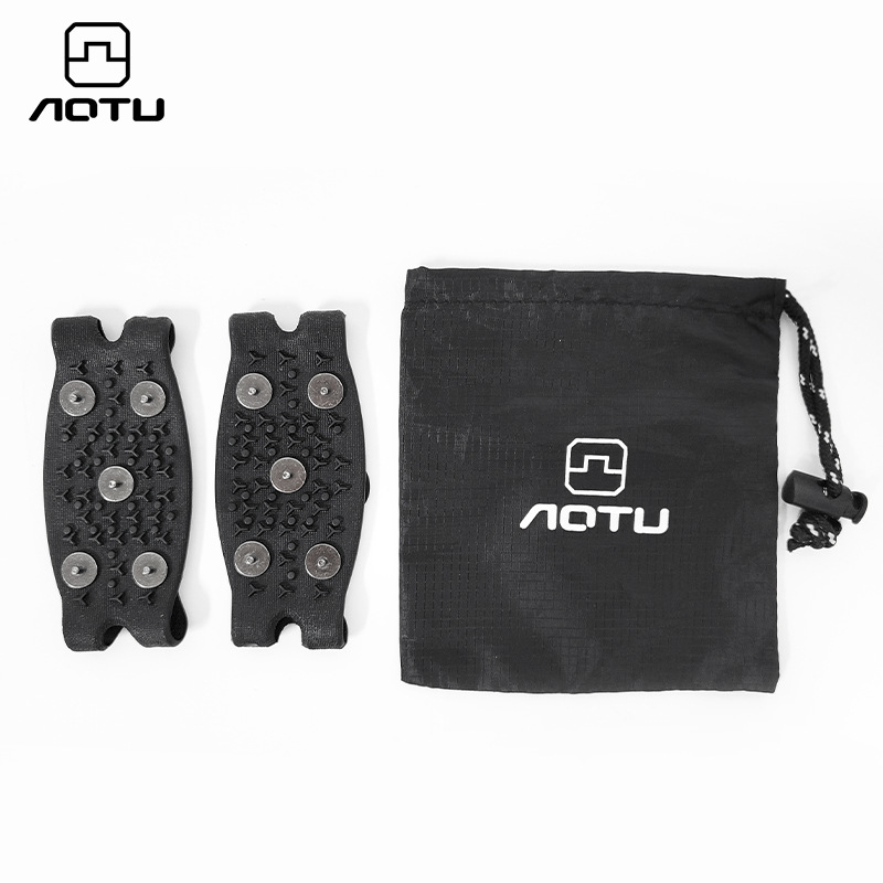 Picture of Ice claw non-slip outdoor snow boots shoe cover for the elderly anti-fall shoe nail chain mountaineering professional winter simple snow claw wholesale