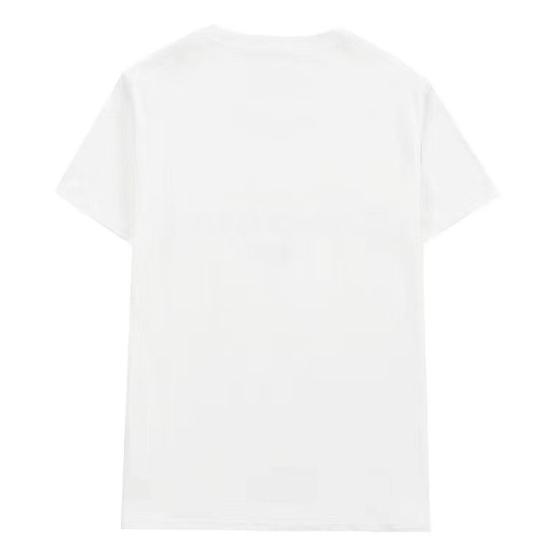 White Letter Printed Short-Sleeved T-Shirt for Women Summer 2025 New Korean Style Loose Design Niche Versatile Top