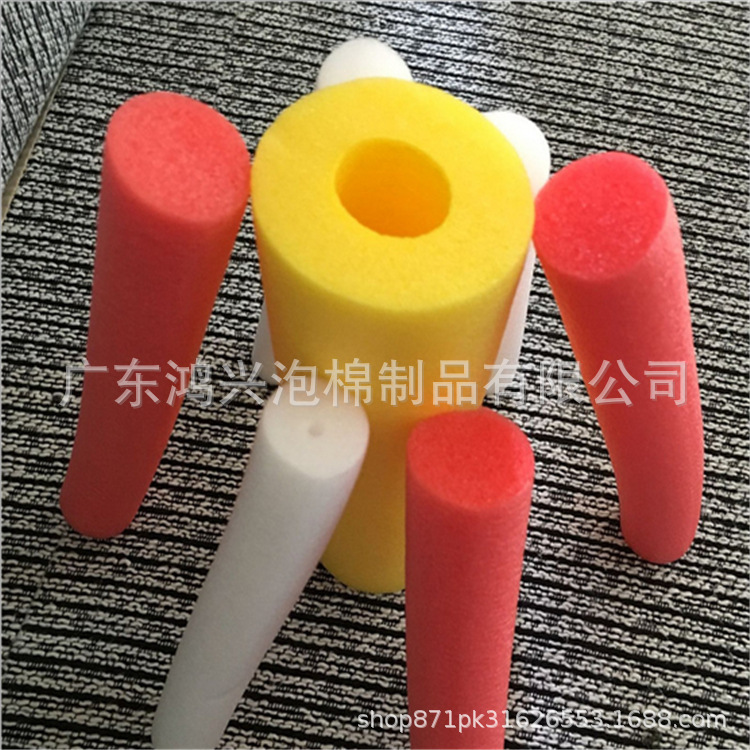 Buoyancy pearl cotton swimming stick pearl cotton tube solid hollow water life-saving work equipment foam cotton