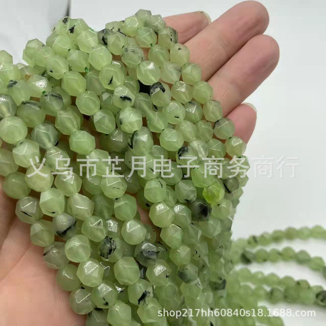 Picture of Factory direct new variety of natural stone diamond cut diy handmade loose beads bracelet jewelry accessories materials
