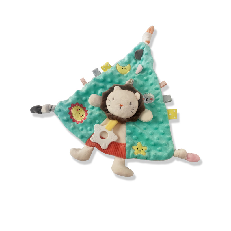 Picture of Baby early education puzzle anting towel bean label can be imported bite baby soothing sleeping doll manufacturers direct supply