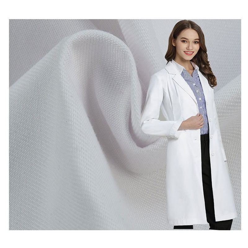 21*21 Polyester-Cotton Yarn Card 252Gsm Spring and Autumn Work Clothes School Uniform Cotton Clothing Fabric