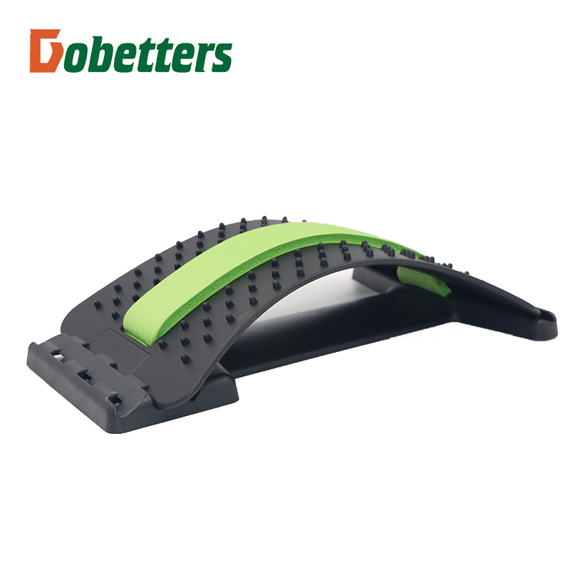 Picture of Acupuncture and Moxibustion Magnet Lumbar Massager Tilt Lumbar Plate Cervical Lumbar Orthosis Lumbar Stretch Traction Plate