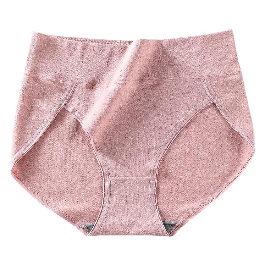 Japanese underwear women's cotton breathable high waist plus size 200kg abdomen hip graphene antibacterial ladies underwear