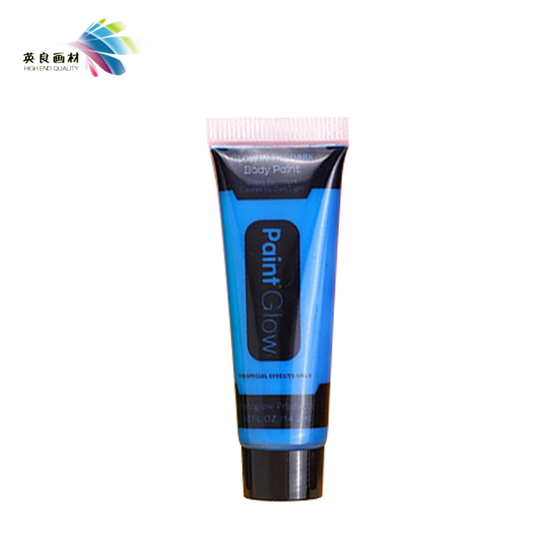 Picture of Cross-border water-based fluorescent face paint fluorescent paint hand-painted paint Halloween face painting diy paint wholesale