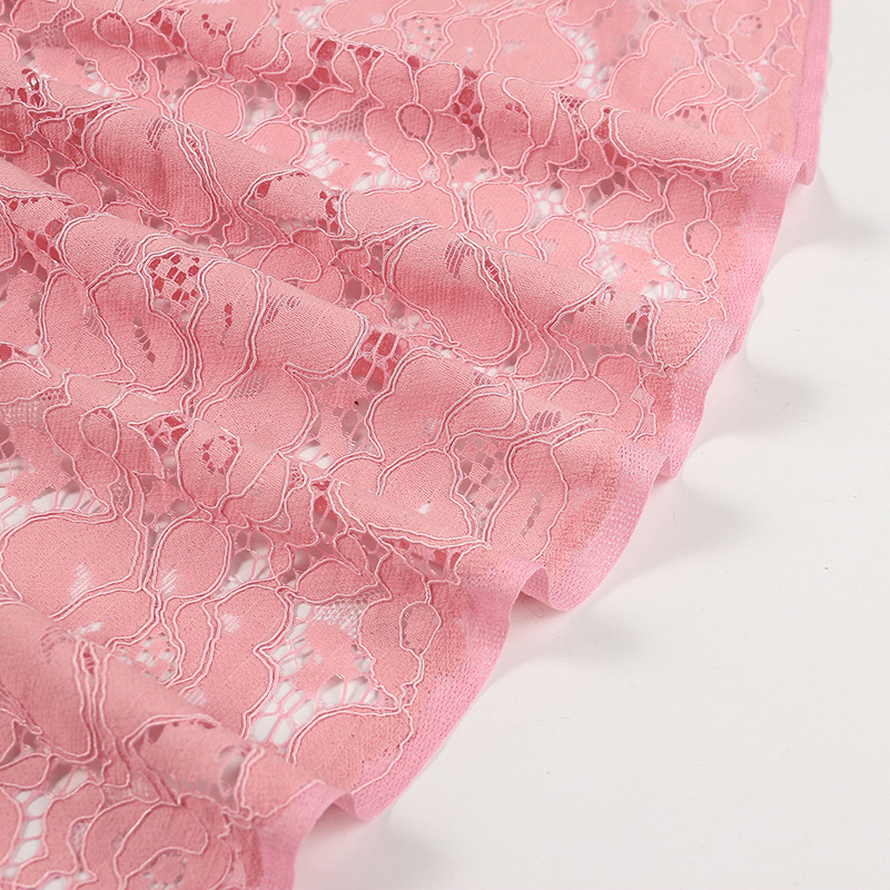 Picture of Factory Wholesale Direct Sales Thickeneded Brocade Eyelash Thread Lace European and American Women's Cheongsam Dress Lace Fabric