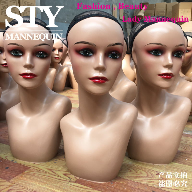 Picture of STY head model export best-selling dummy head model fashion female wig head model head model window display model head model