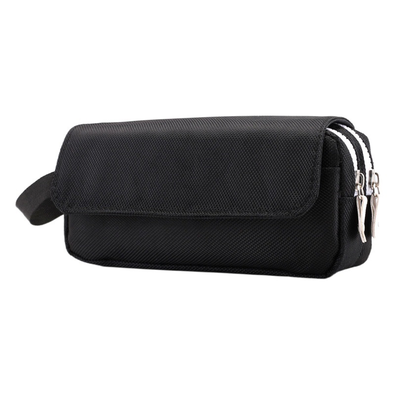 New Large Capacity Pencil Bag Multi-layer Junior High School Students and High School Students Simple Primary School Stationery Box Printable logo Pencil Bag